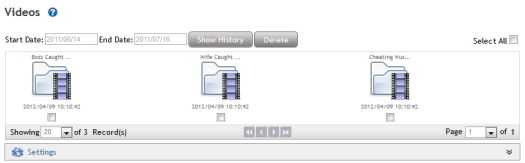 StealthGenie Video Logs